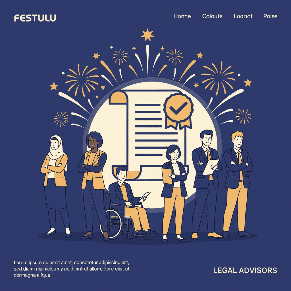 Festulu legal advisors celebrating compliant celebrations